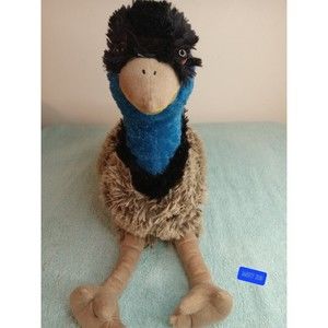 MinkPlush Australia Fluffy SHEILA  Bird Stuffed Animal Plush Toy 15 INC  2003